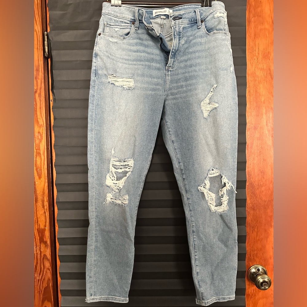 Abercrombie & Fitch High Rise Super Skinny Jeans